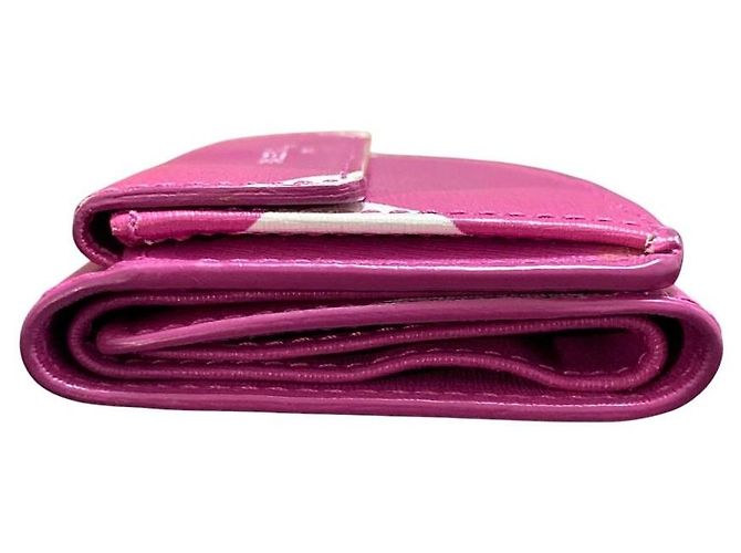 Cartera tríptico Papier de Balenciaga Rosa Blanco Púrpura - vista 6