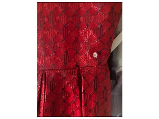 Rotes Gala-Kleid für Mädchen Christian Dior 12 years - Ansicht 5