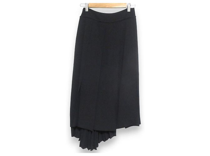Falda larga plisada Moncler GONNA Negro - vista 2
