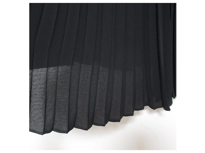 Falda larga plisada Moncler GONNA Negro - vista 5