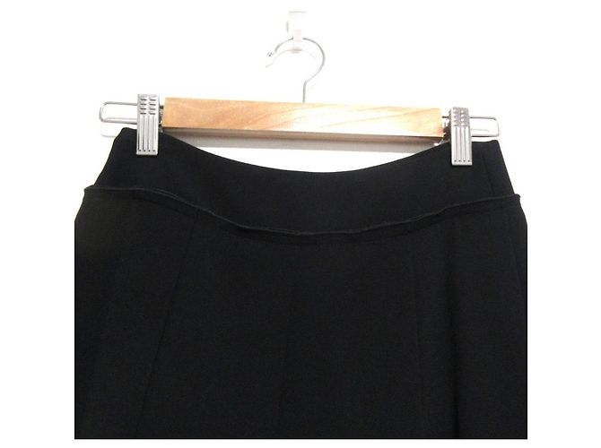 Falda larga plisada Moncler GONNA Negro - vista 6