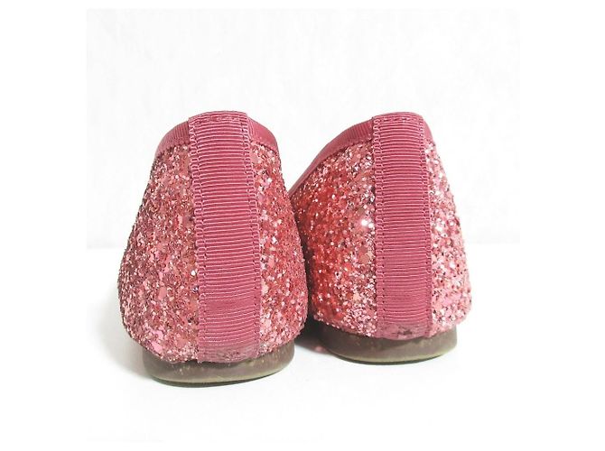 Autre Marque Ballerine Le Talon Glitter Rosa - vista 4
