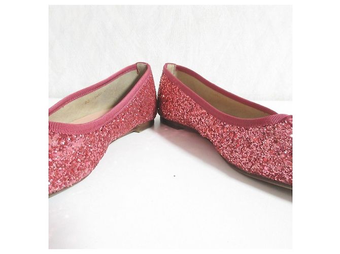 Autre Marque Ballerine Le Talon Glitter Rosa - vista 5