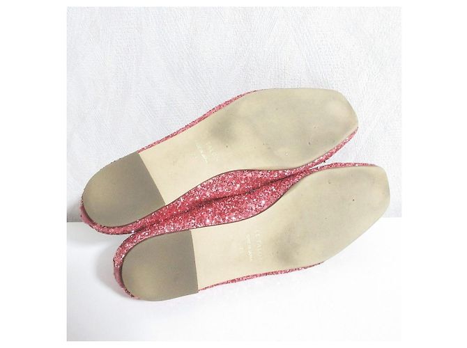 Autre Marque Ballerine Le Talon Glitter Rosa - vista 7