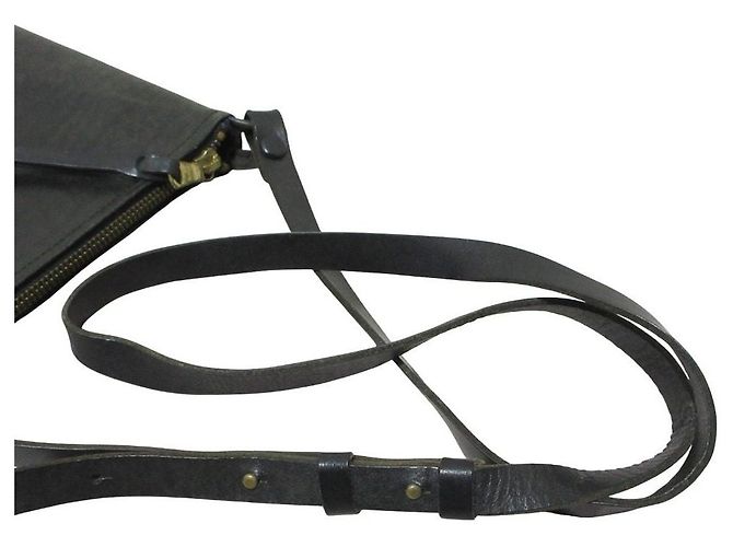 Autre Marque Borsa a tracolla in pelle DONO Nero - vista 8