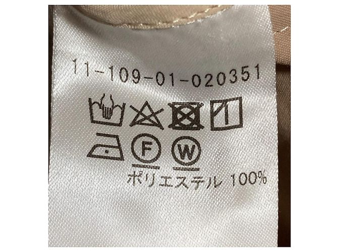 Autre Marque Gabardina de poliéster Taslan ESTNATION Beige - vista 9