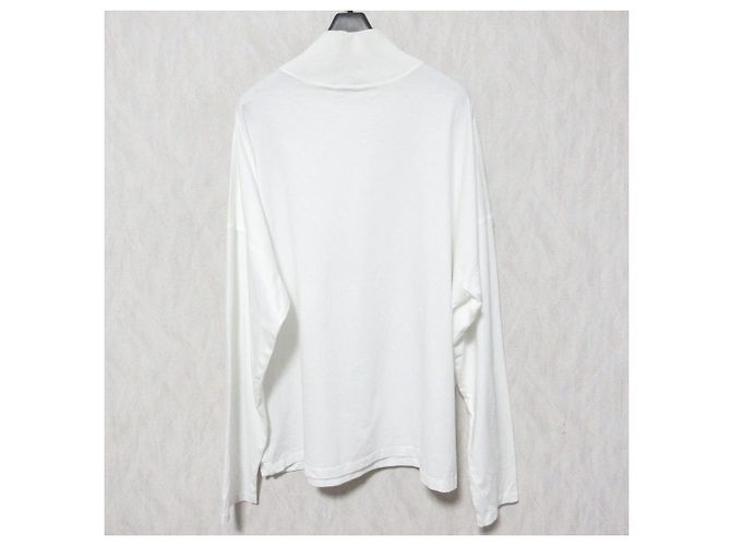Autre Marque Jersey de cuello alto y manga larga CABaN Blanco - vista 2