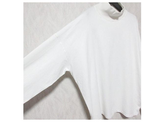 Autre Marque Jersey de cuello alto y manga larga CABaN Blanco - vista 3