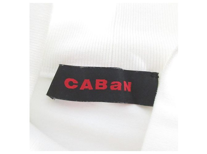 Autre Marque Jersey de cuello alto y manga larga CABaN Blanco - vista 5