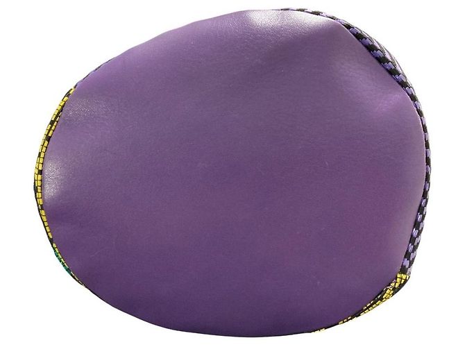 Autre Marque Borsa a secchiello Chroniques di Delphine Delafon Multicolore Porpora - vista 6