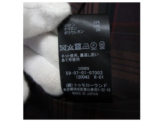 Autre Marque Chaqueta entallada CABaN Check Stretch Púrpura - vista 11