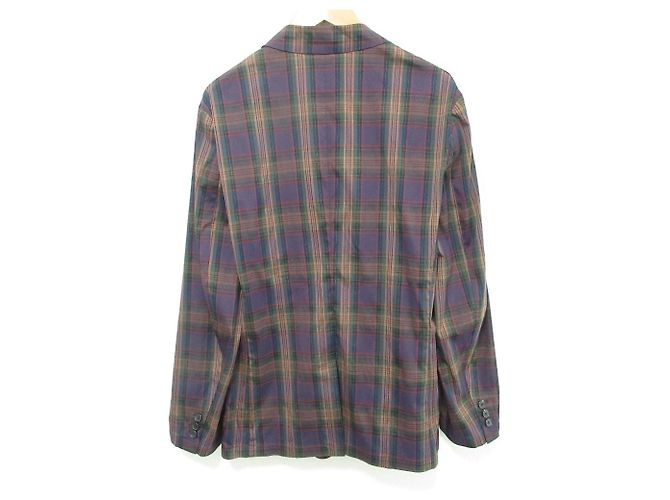 Autre Marque Chaqueta entallada CABaN Check Stretch Púrpura - vista 2
