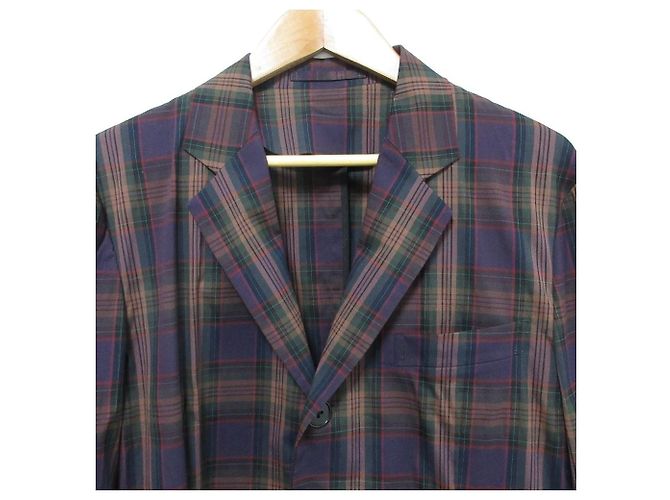 Autre Marque Chaqueta entallada CABaN Check Stretch Púrpura - vista 4