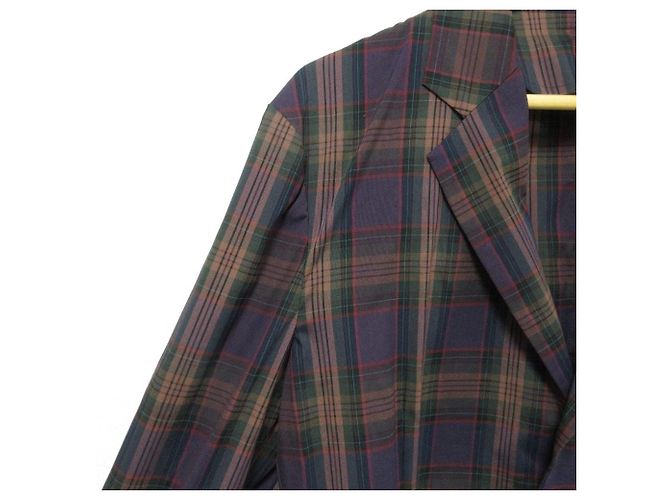 Autre Marque Chaqueta entallada CABaN Check Stretch Púrpura - vista 5