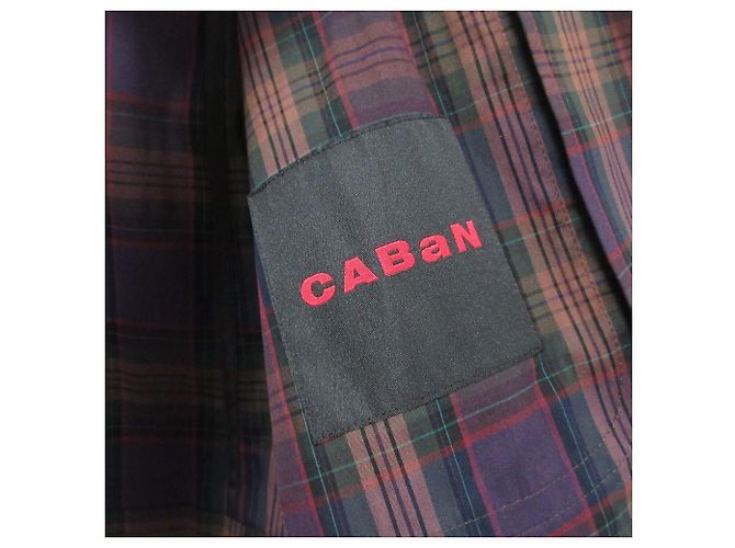 Autre Marque Chaqueta entallada CABaN Check Stretch Púrpura - vista 7