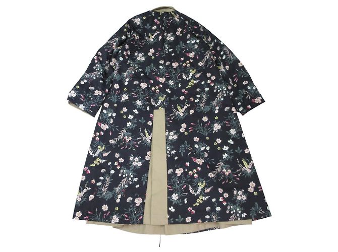 Autre Marque Abrigo Reversible COEL Botanical Beige - vista 4