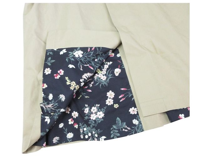 Autre Marque Abrigo Reversible COEL Botanical Beige - vista 6