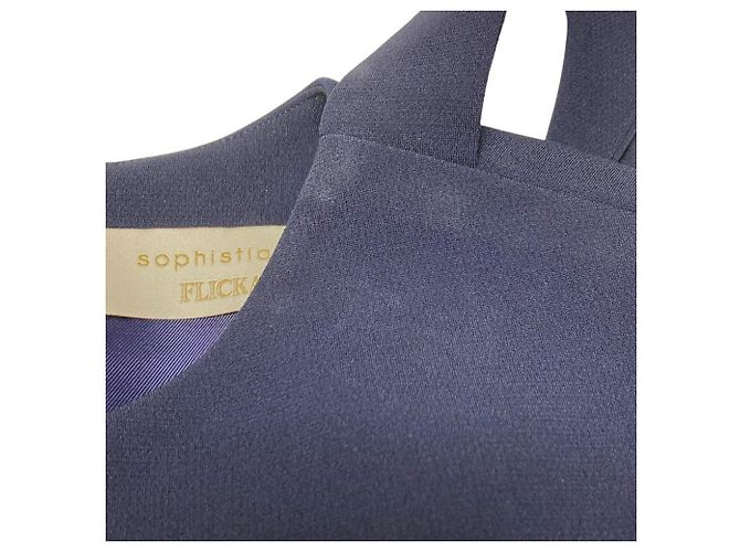 Autre Marque Vestido sofisticado FLICKA con motivo de perlas Azul Azul marino - vista 11