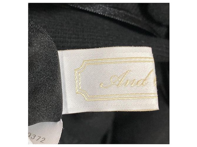 Autre Marque Gonna lunga con mix vichy And Couture Nero - vista 6