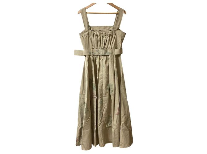 Autre Marque And Couture Autumn Flower Kleid Beige - Ansicht 2