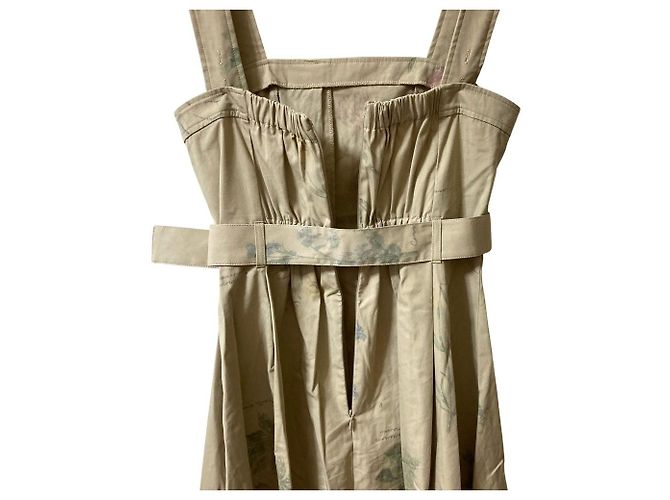 Autre Marque And Couture Autumn Flower Kleid Beige - Ansicht 5