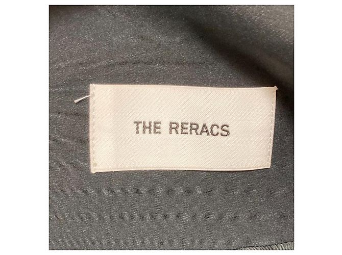 Autre Marque Abrigo PONCHO CON CAPUCHA CON BOTÓN DE PRESIÓN THE RERACS Negro - vista 6