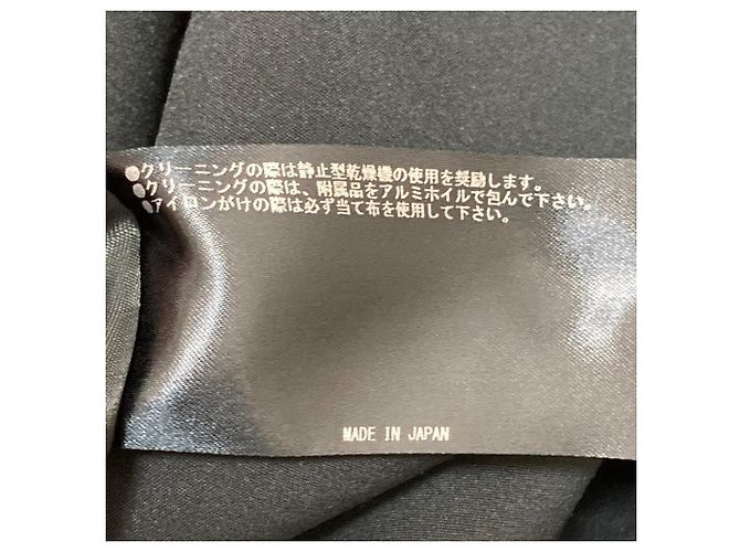 Autre Marque Abrigo PONCHO CON CAPUCHA CON BOTÓN DE PRESIÓN THE RERACS Negro - vista 9