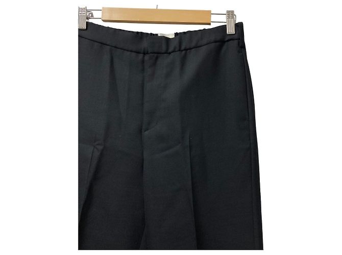 Autre Marque L’Appartement RETROVE Wool Easy Pants Nero - vista 2