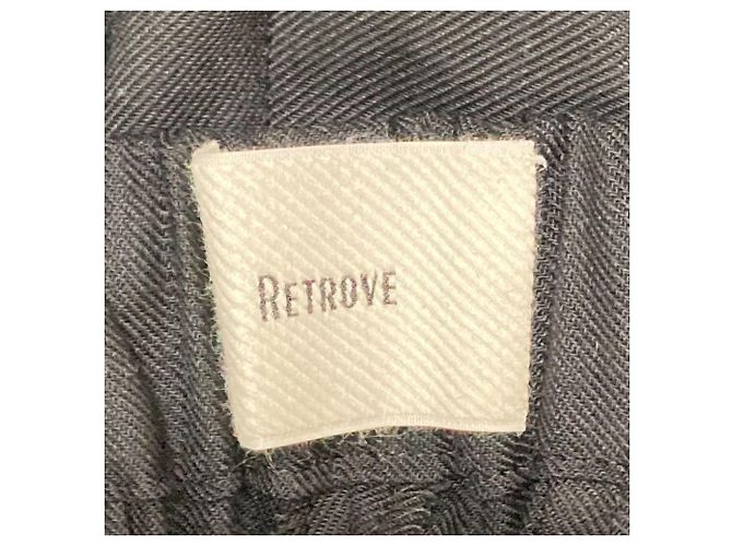 Autre Marque L’Appartement RETROVE Wool Easy Pants Nero - vista 5