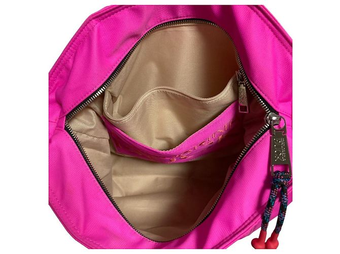 Autre Marque MANDARINA DUCK Borsa a tracolla 2way in nylon Rosa - vista 13