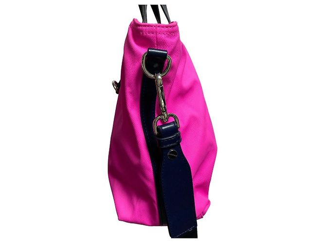 Autre Marque MANDARINA DUCK Borsa a tracolla 2way in nylon Rosa - vista 2