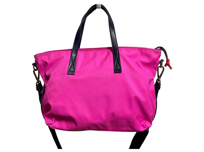 Autre Marque MANDARINA DUCK Borsa a tracolla 2way in nylon Rosa - vista 3