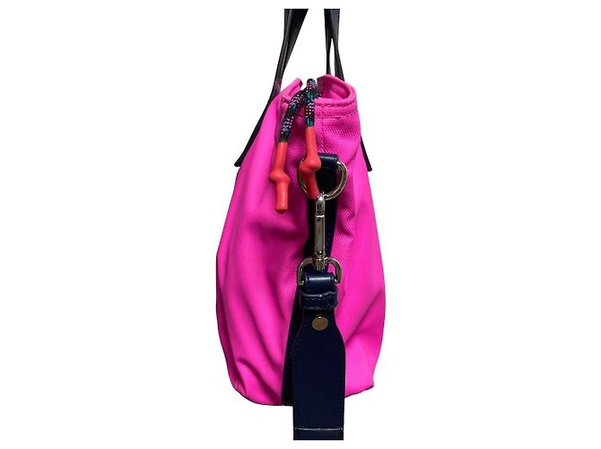 Autre Marque MANDARINA DUCK Borsa a tracolla 2way in nylon Rosa - vista 4