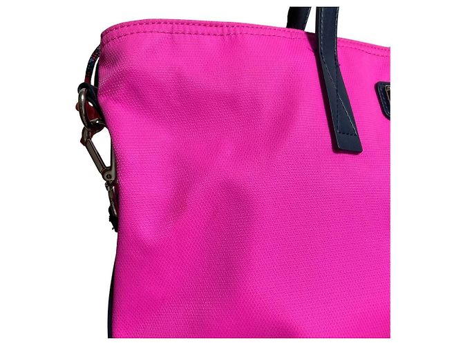 Autre Marque MANDARINA DUCK Borsa a tracolla 2way in nylon Rosa - vista 8