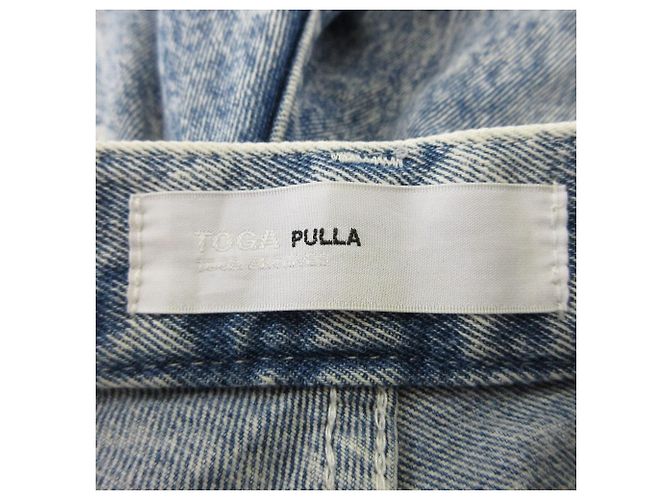 Autre Marque Pantalones vaqueros acampanados Toga Pulla Azul Azul claro - vista 4