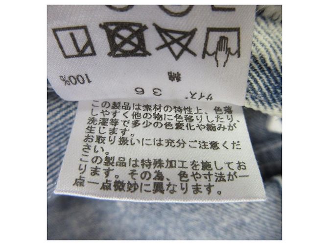 Autre Marque Pantalones vaqueros acampanados Toga Pulla Azul Azul claro - vista 8