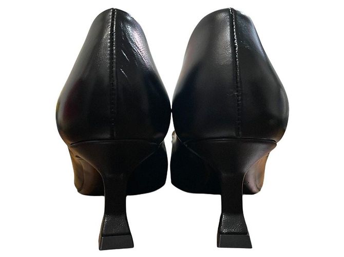 Décolleté in pelle Salvatore Ferragamo SIWAR60 Nero - vista 6