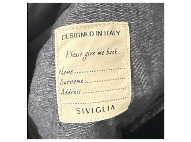 Autre Marque Pantalones de denim stretch SIVIGLIA Negro - vista 7