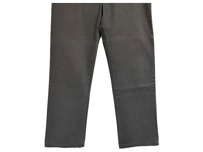 Autre Marque Pantaloni chino in cotone Cruciani Verde Cachi - vista 4