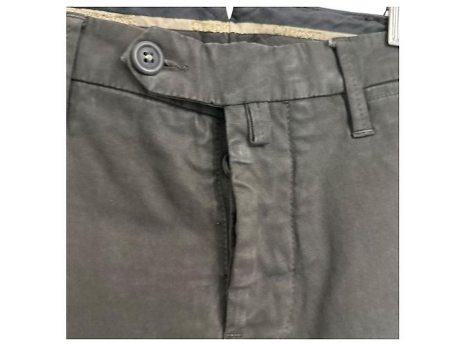 Autre Marque Pantaloni chino in cotone Cruciani Verde Cachi - vista 5