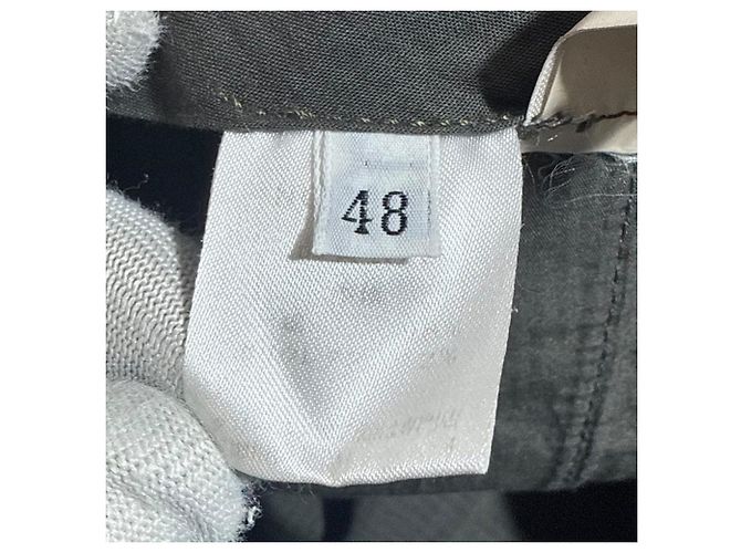 Autre Marque Pantaloni chino in cotone Cruciani Verde Cachi - vista 8