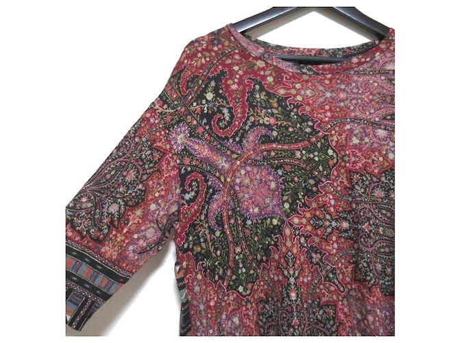 Autre Marque Etro Paisley Strickbluse Mehrfarben - Ansicht 3