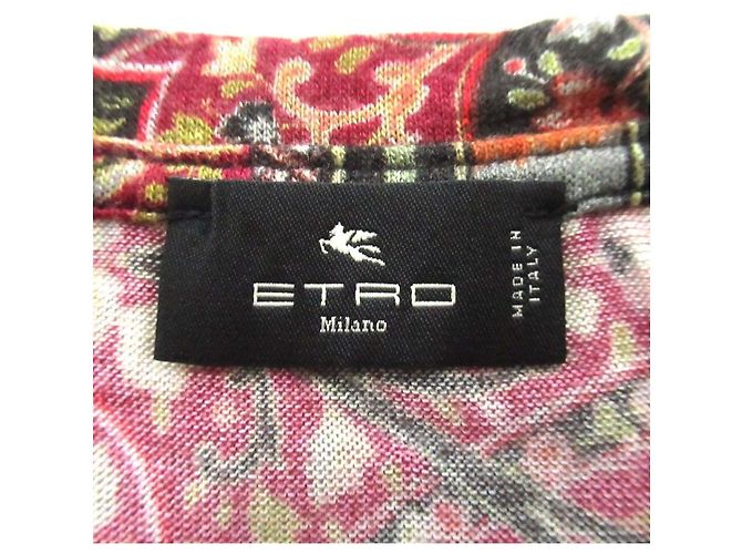 Autre Marque Etro Paisley Strickbluse Mehrfarben - Ansicht 6