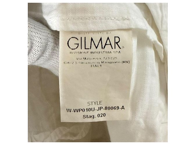 Autre Marque Pantalon chino en coton stretch Siviglia Blanc - vue 7
