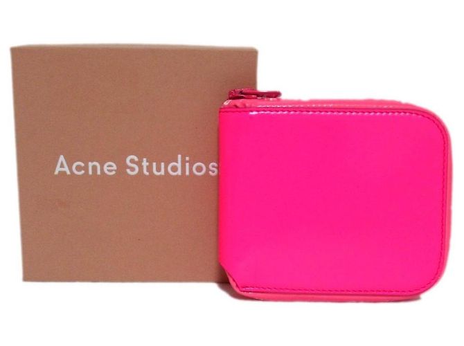 Acne Studios Zip Compact Wallet Pink - Ansicht 10