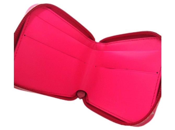Acne Studios Zip Compact Wallet Pink - Ansicht 4