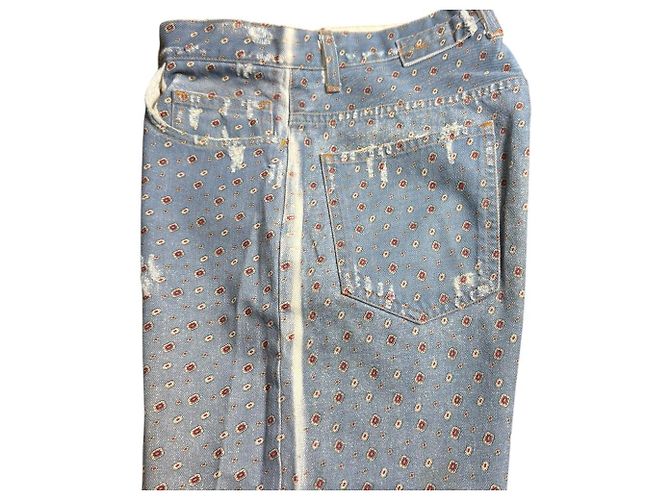 Dolce & Gabbana Pantalones vaqueros cropped Dolce&Gabbana Azul - vista 5