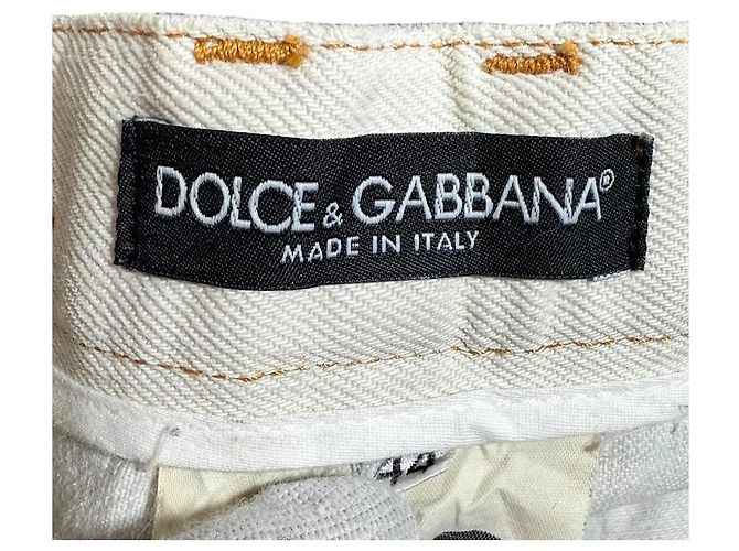 Dolce & Gabbana Pantalones vaqueros cropped Dolce&Gabbana Azul - vista 9
