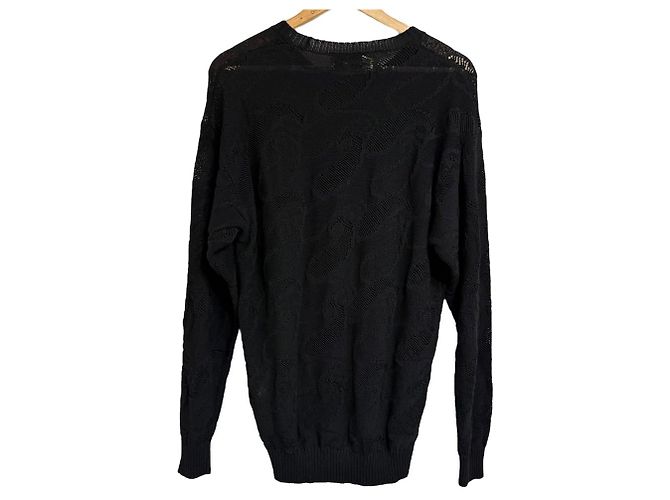 Autre Marque Etro Paisley Jacquard Strickpullover Schwarz - Ansicht 2