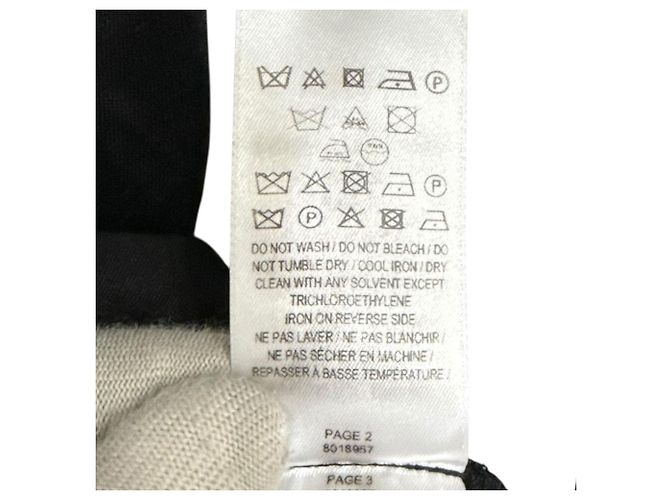 Top a collo alto e maniche lunghe Burberry Nero - vista 8